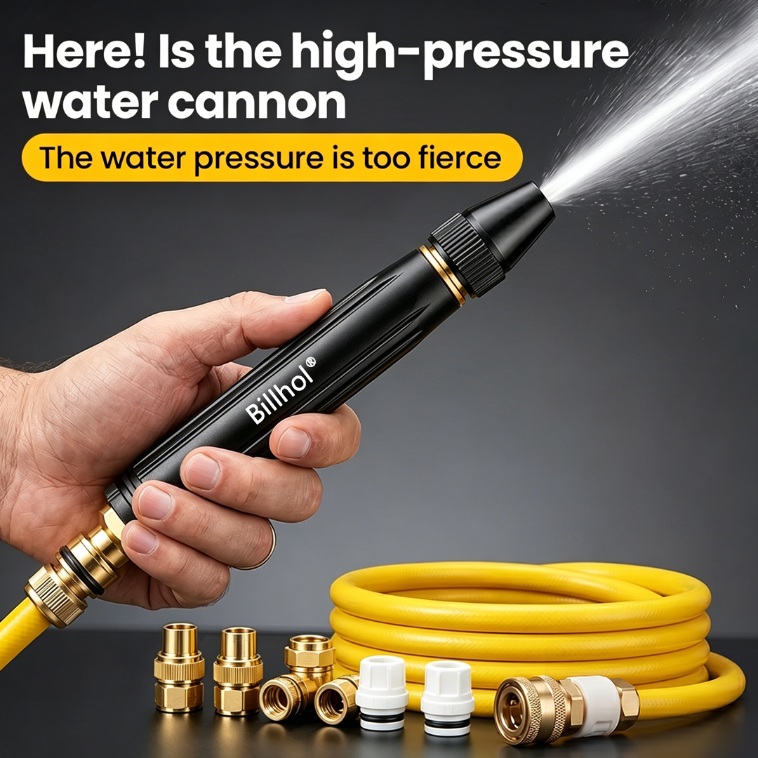 💧 Last Day! Lowest Price — Only $6.24!！丨Billhol® 💡Home high-pressure car wash water gun , a must-have for watering plants and vegetables, and car washing.👍💦