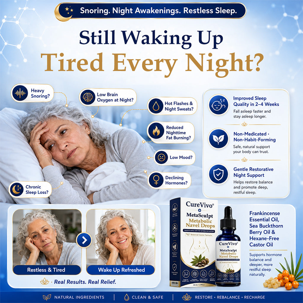 𝐂𝐮𝐫𝐞𝐕𝐢𝐯𝐨® MetaSculpt Metabolic Navel Drops💠Just 30 seconds a Day for a Lighter, More Balanced You
