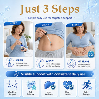 𝐂𝐮𝐫𝐞𝐕𝐢𝐯𝐨® MetaSculpt Metabolic Navel Drops💠Just 30 seconds a Day for a Lighter, More Balanced You