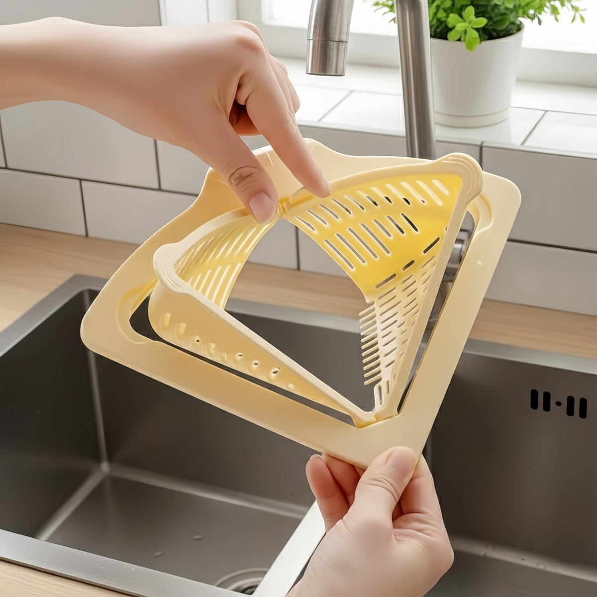 Triangular Sink Strainer