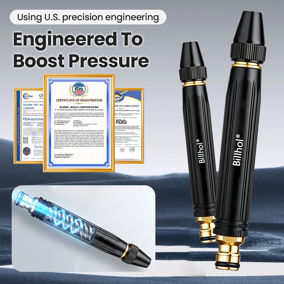 💧 Last Day! Lowest Price — Only $6.24!！丨Billhol® 💡Home high-pressure car wash water gun , a must-have for watering plants and vegetables, and car washing.👍💦