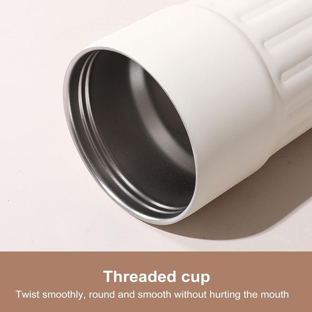 🎁🎁Christmas gift🎁450ml Stainless Steel Travel Mug with Temperature Display - Vacuum Insulated Bottle. Stainless Steel Insulated Cup. Portable Coffee Bottle Cap