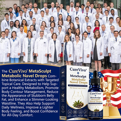 𝐂𝐮𝐫𝐞𝐕𝐢𝐯𝐨® MetaSculpt Metabolic Navel Drops💠Just 30 seconds a Day for a Lighter, More Balanced You