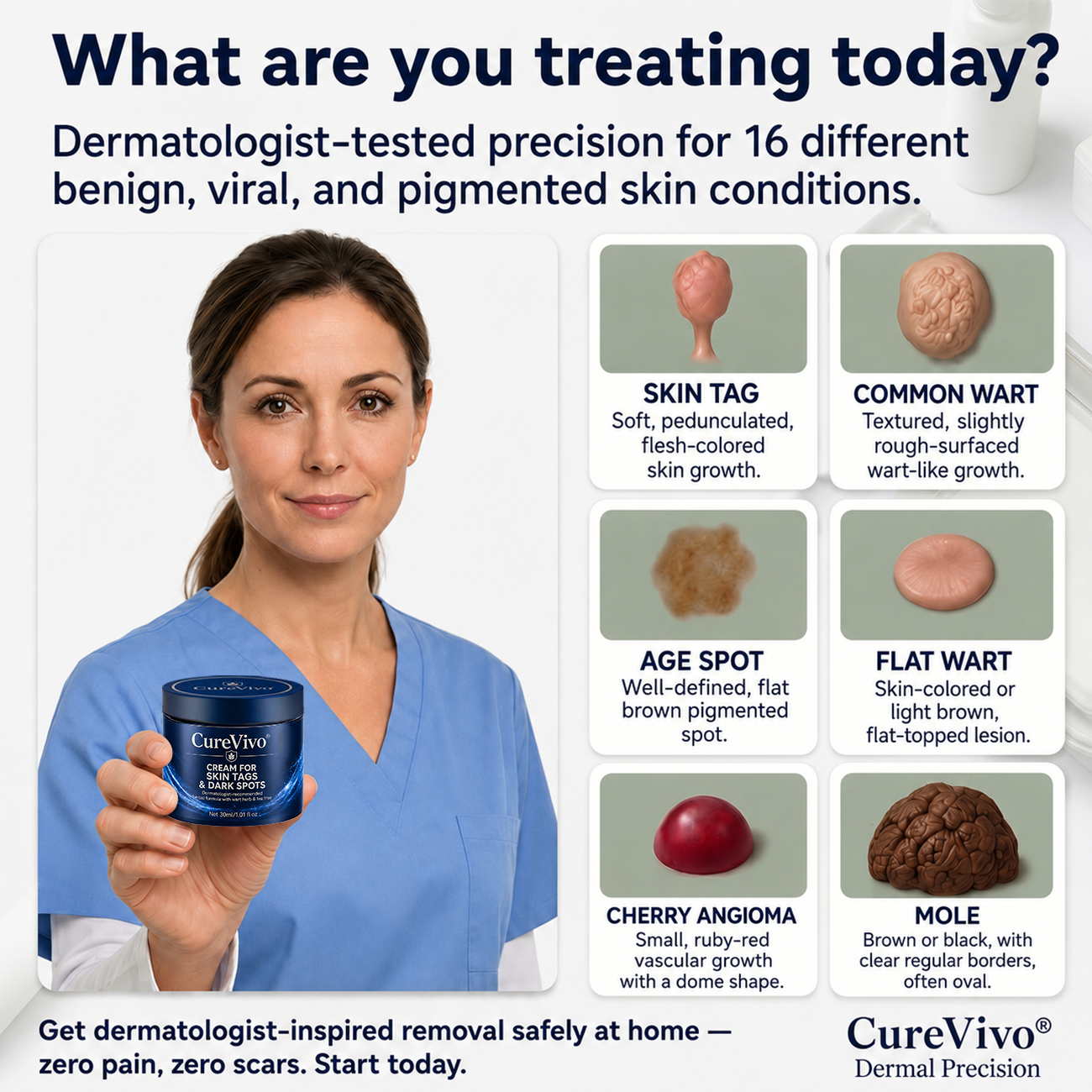 🇺🇸𝗖𝘂𝗿𝗲𝗩𝗶𝘃𝗼® 𝟕-𝐃𝐚𝐲 𝐒𝐤𝐢𝐧 𝐓𝐚𝐠 & 𝐒𝐩𝐨𝐭 𝐑𝐞𝐦𝐨𝐯𝐚𝐥 𝐂𝐫𝐞𝐚𝐦 (𝐏𝐚𝐢𝐧𝐥𝐞𝐬𝐬 𝐅𝐨𝐫𝐦𝐮𝐥𝐚 – 𝐍𝐨 𝐒𝐜𝐚𝐫𝐬)